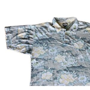 TOMMY BAHAMA Vintage Hawaiian Polo Grandpacore Retro Resort Tropical Men's  XXL